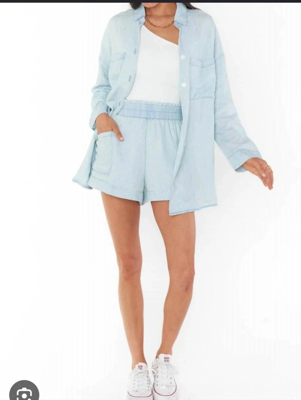 Show Me Your Mumu Disilvio Shorts & Shirt Set XS